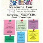 Resource Fair Flyer for website